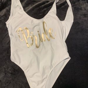 Never worn BRIDE one piece